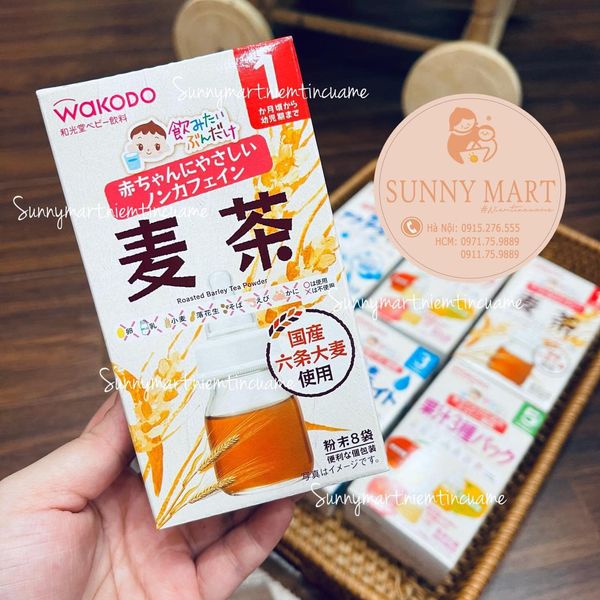 Trà wakodo Nhật Bản cho bé đủ vị