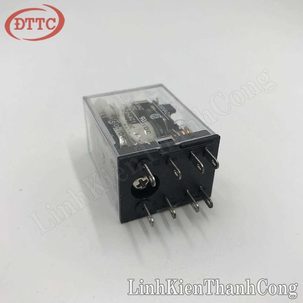 Relay Trung Gian MY2N 12V 5A 250VAC 8 Chân