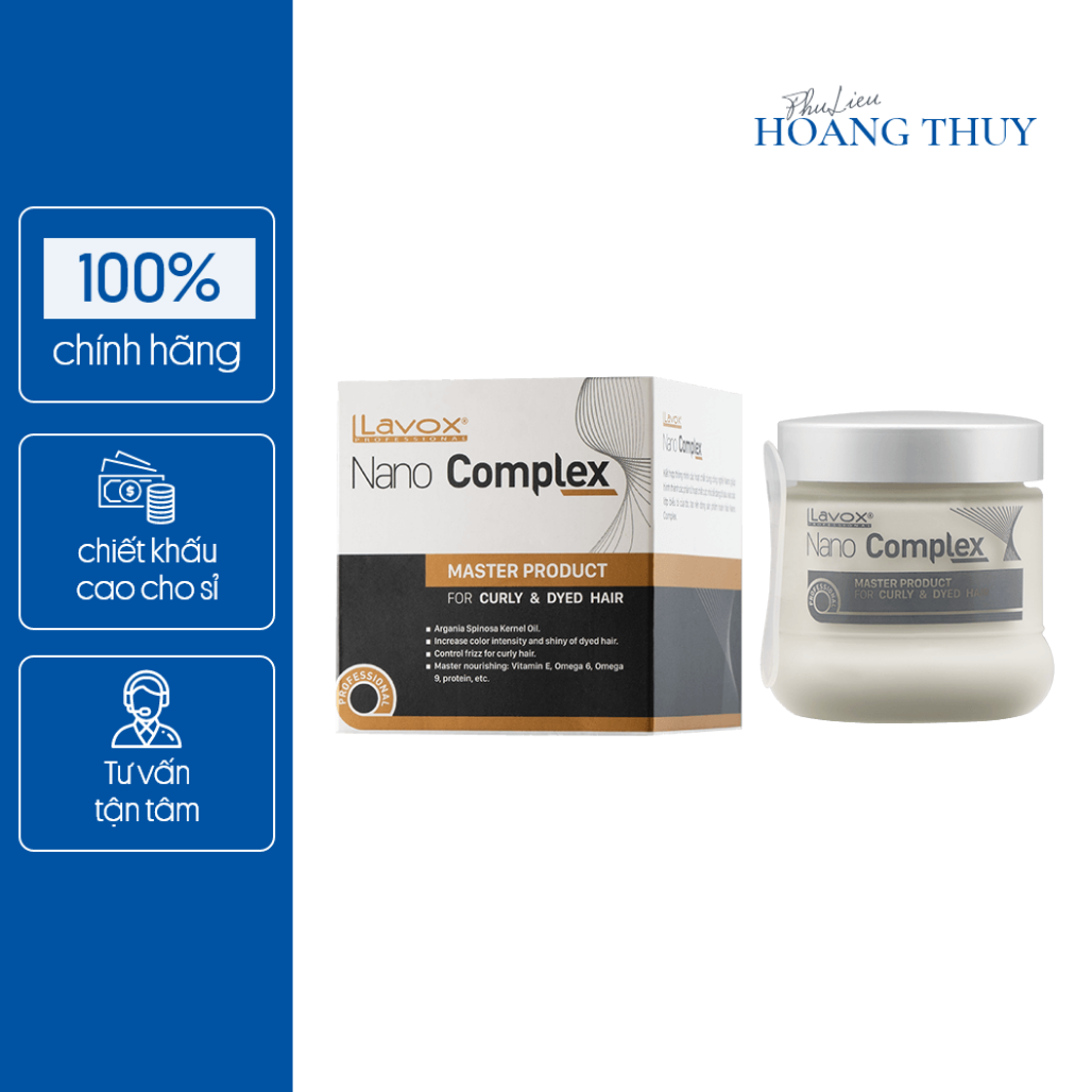 Siêu phẩm giữ nếp tóc LAVOX Nano Complex Master Product (180ml)