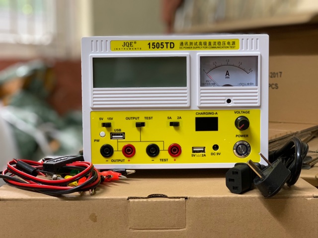 Máy cấp nguồn 2A/5A - 15V 1505TD JQE