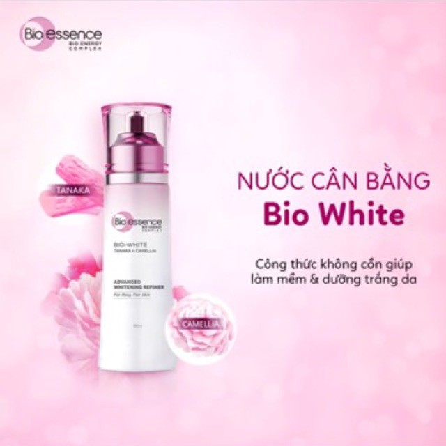 Nước Cân Bằng Bio Essence Bio White Advanced Whitening Refiner 100ml