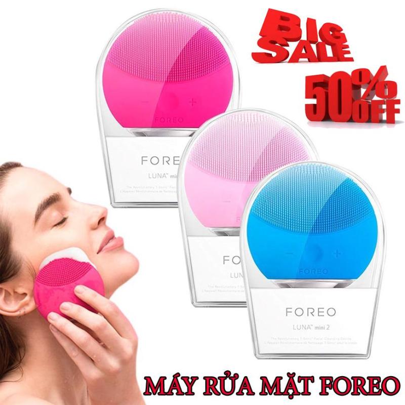 ( Sale 50% ) Máy Rửa Mặt Foreod-Luna - Máy Rửa Mặt Massage  Mặt Cao Cấp Nhập Khẩu nhập khẩu