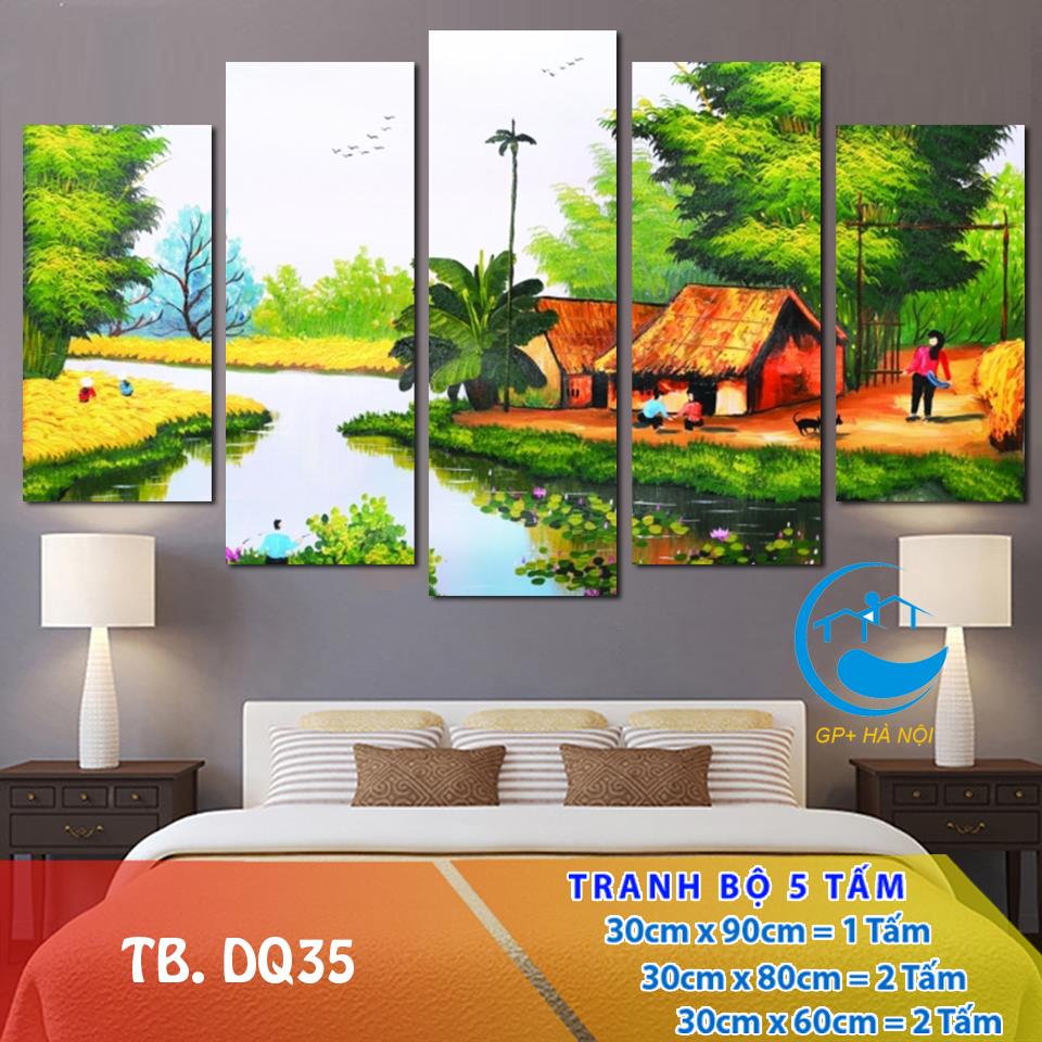 tranh treo tường đồng quê 3D02