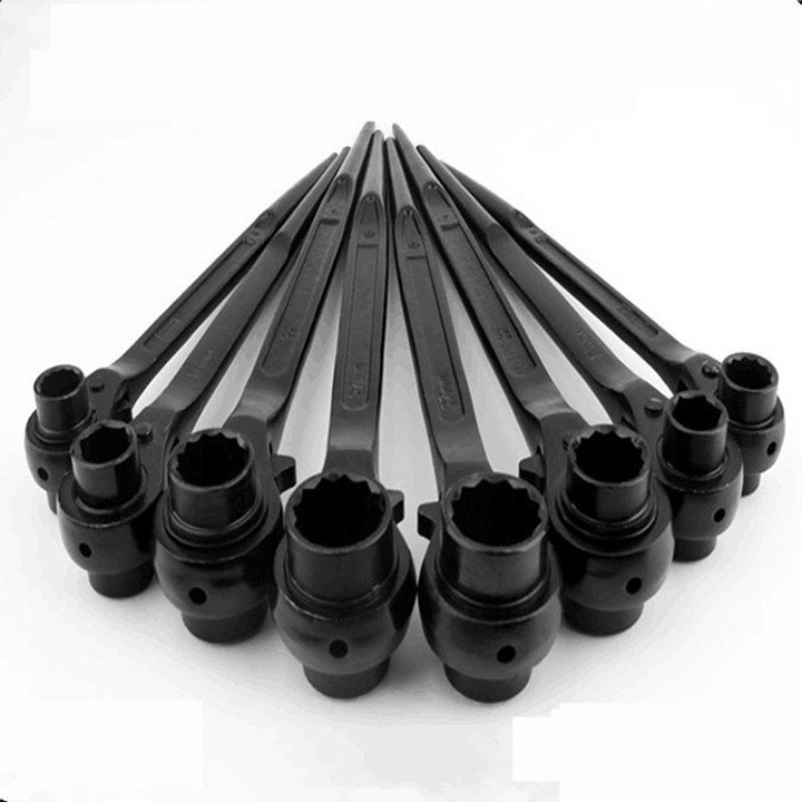 Cờ lê đuôi chuột,cờ lê giàn giáo tự động,tay lắc tự động