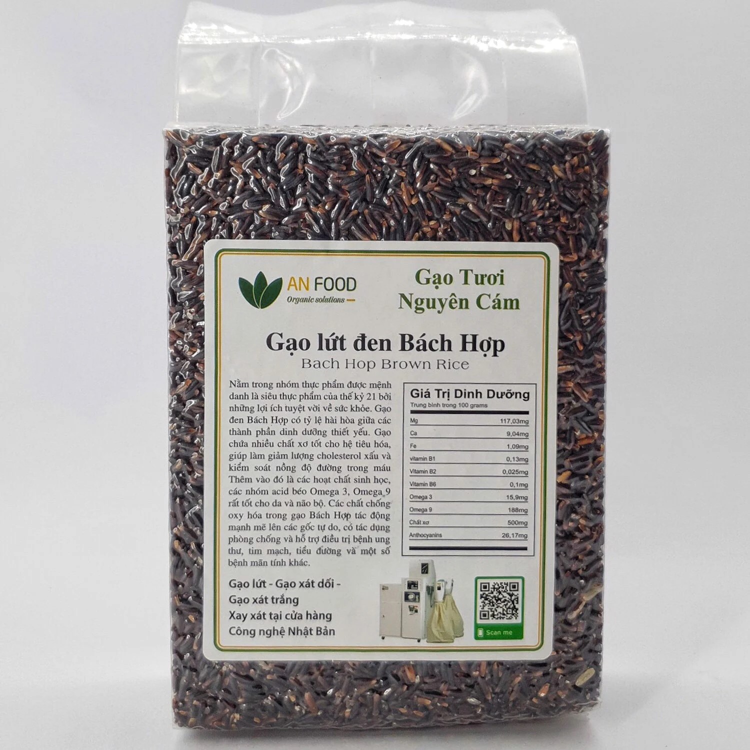 Gạo Lứt Đen Bách Hợp