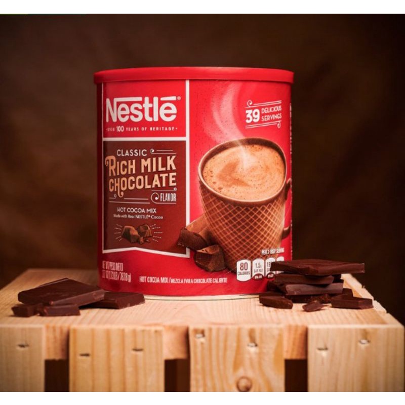 Bột cacao sữa nestle Hót Cocao mix lon giấy 787gr