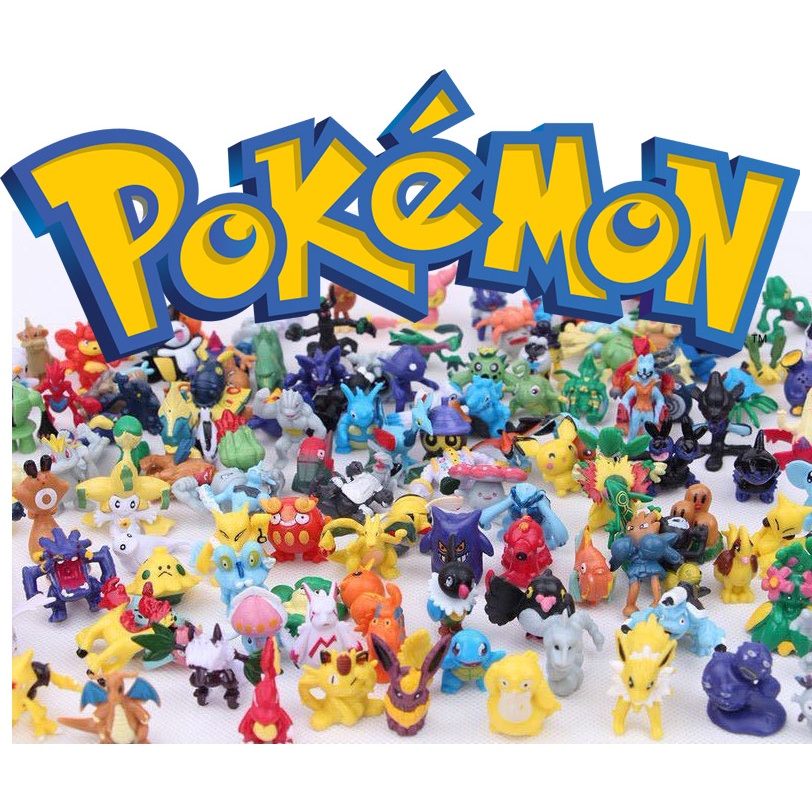 144Psc Đồ Chơi Pokemon Figures Mô Hình