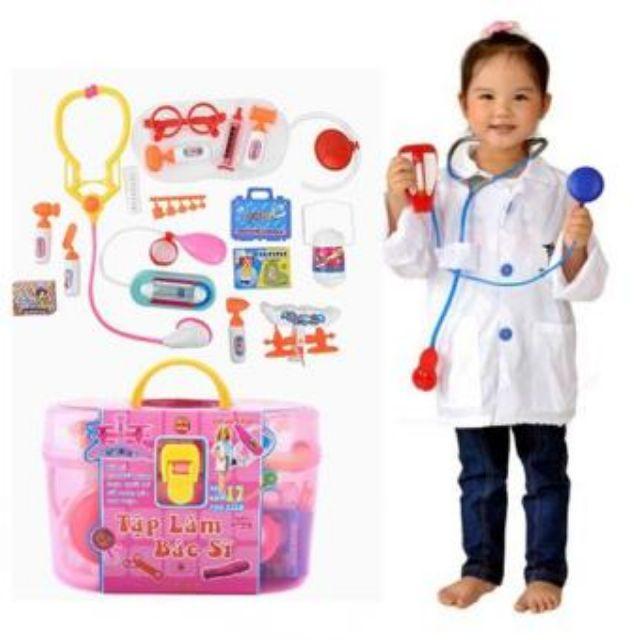 Bộ Đồ Chơi Bác Sĩ 17 Món Hàng VIỆT NAM