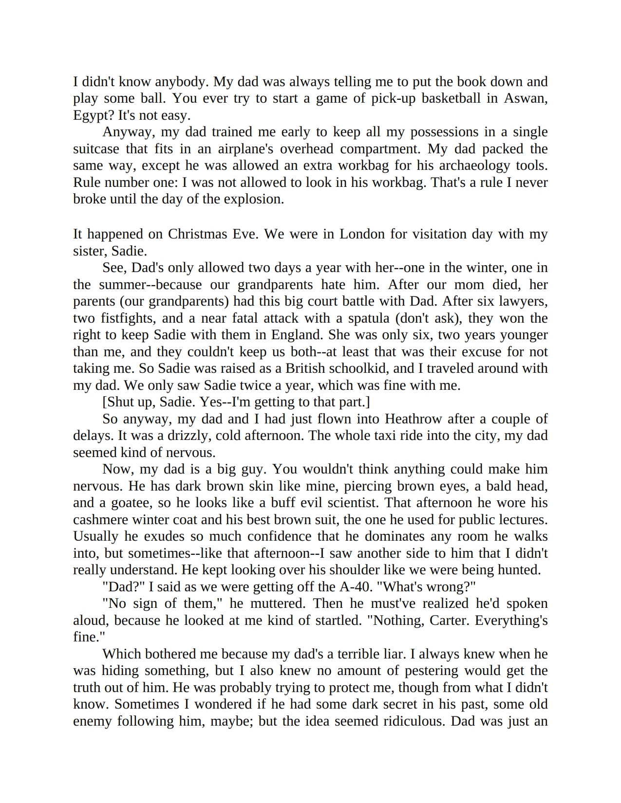 [Truyện Tiếng Anh] The Kane Chronicles – Rick Riordan (3 books)