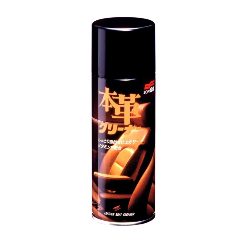 CHAI XỊT VỆ SINH GHẾ DA Ô TÔ LEATHER SEAT CLEANER L-13 SOFT99 | JAPAN