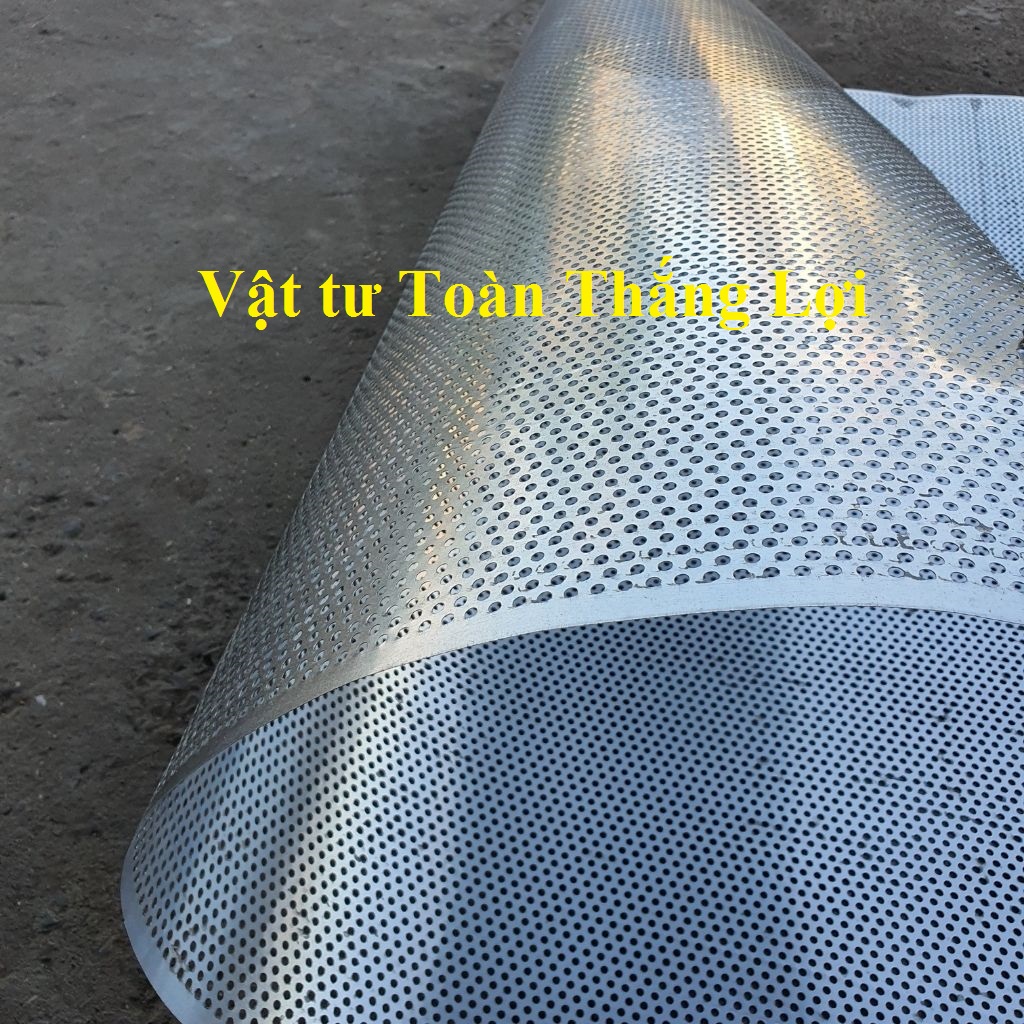 ( Khổ cao 1M và 1M2) Tôn đột lỗ mạ kẽm tròn chất lượng