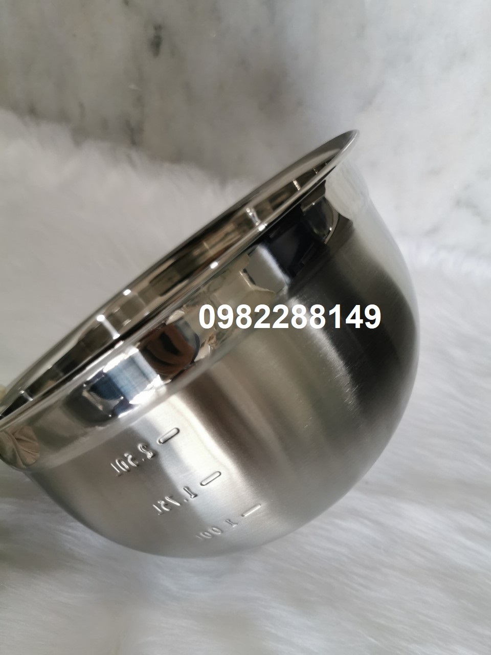 THỐ ĐÁNH TRỨNG,TRỘN BỘT INOX 304 (CÓ VẠCH CHIA,NHIỀU KÍCH THƯỚC)