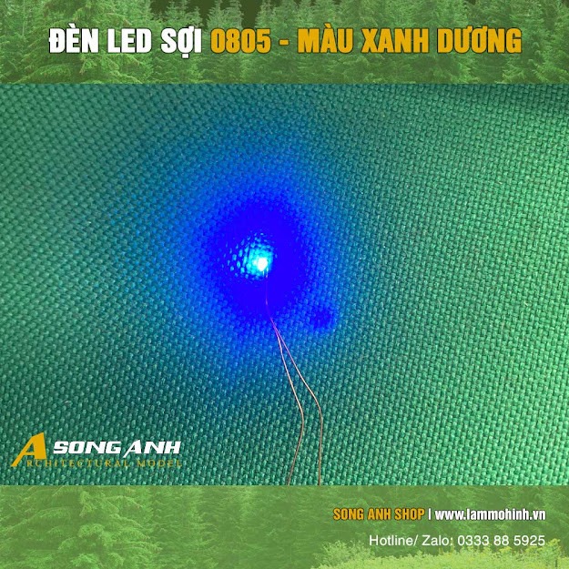 Đèn LED sợi bóng 0603 đã hàn sẵn ( 1 bịch 5 đèn )