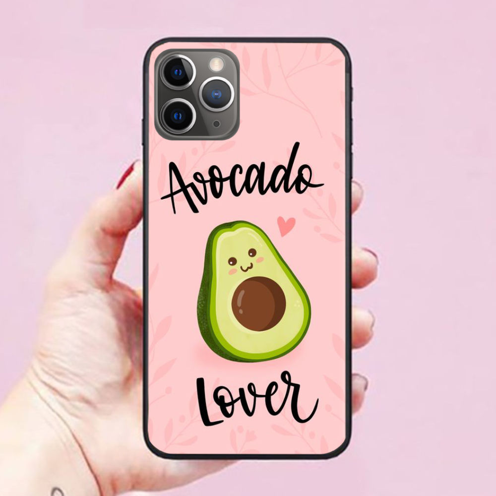 [HCM]Ốp lưng điện thoại Iphone 12 Pro Max/ 12 Pro / 12 / 11 Pro Max /11 Pro / 11 / XS Max / XR / X / 7 Plus BST Trái Bơ Xanh