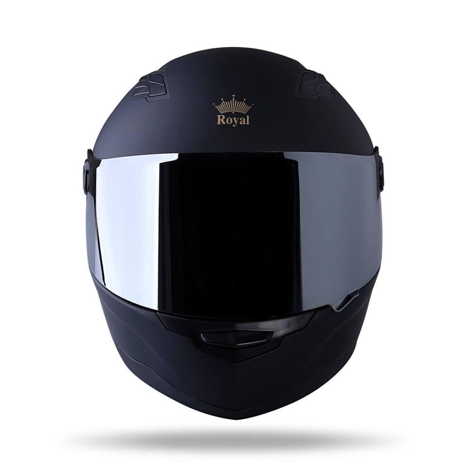 Mũ fullface royal đen 136