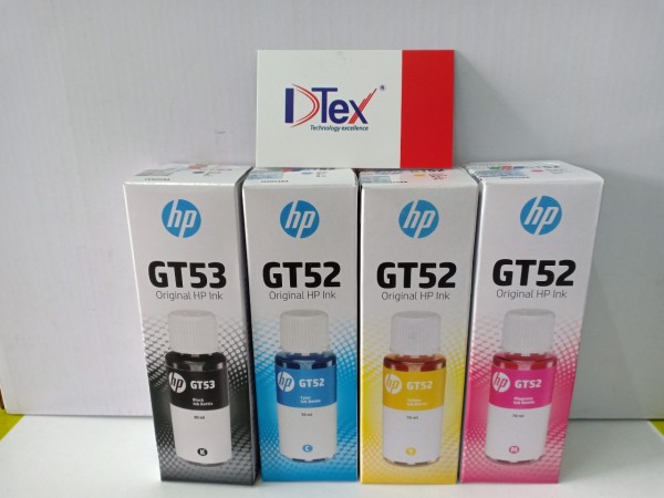 Bảng giá Mực in HP GT53/GT52 - Bộ 4 màu BK/C/Y/M Phong Vũ