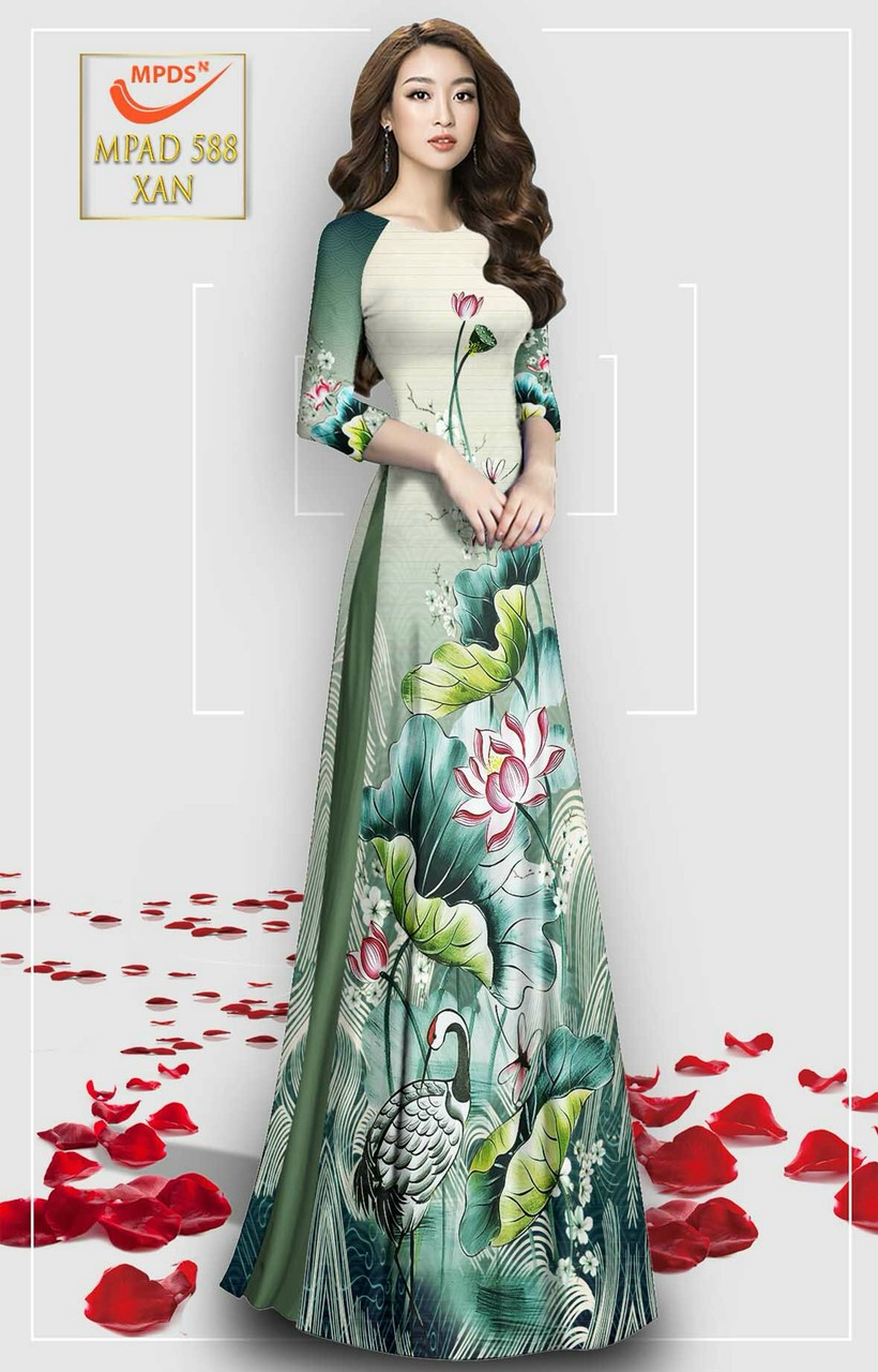 Vải áo dài (220k/ 1 áo), đẹp - độc - lạ - hợp xu hướng - đủ màu MS626