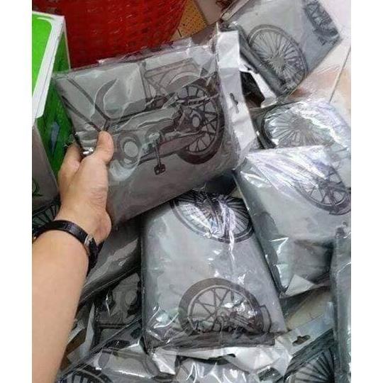 Bạc phủ xe máy màu ngẫu nhiên