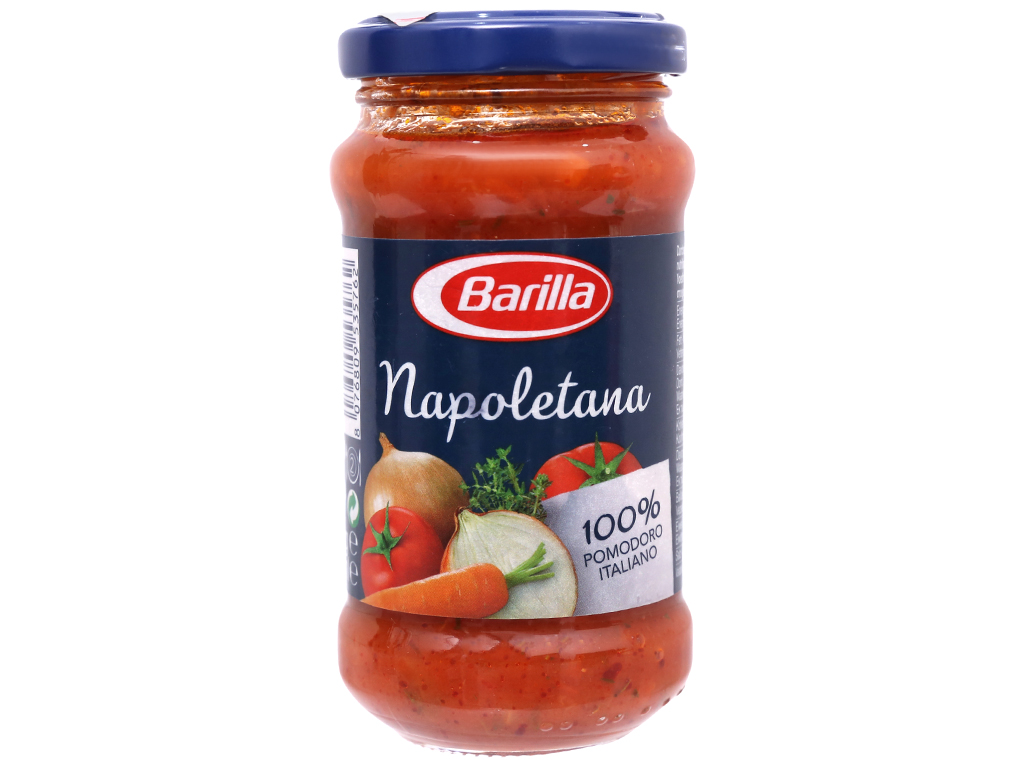 Sốt Mỳ Ý cà chua thịt bò băm, Rau củ quả hiệu Barilla 200g