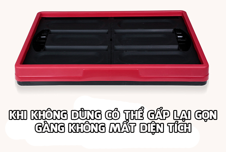 Thùng Đựng Đồ Gấp Gọn Đa Năng Dung Tích 56 Lít Có Tay Cầm Chắc Chắn Tiện Lợi + Tặng Kèm Túi Lót