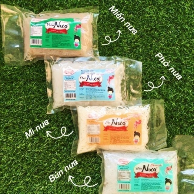 Combo 1 Bún 1 Phở 1 Miến 1 Mì Keto Das 240g