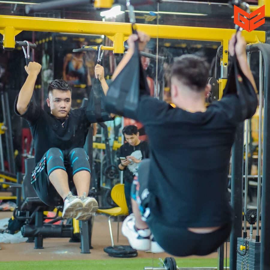 Dây treo tập bụng Valeo AB Straps