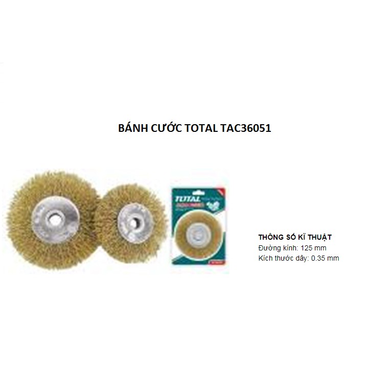 BÁNH CƯỚC TOTAL TAC36051