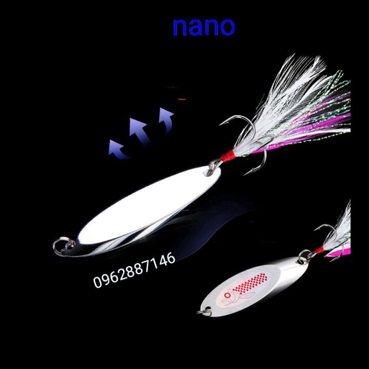 mồi thìa lure shimanoo mồi câu cá siêu nhậy