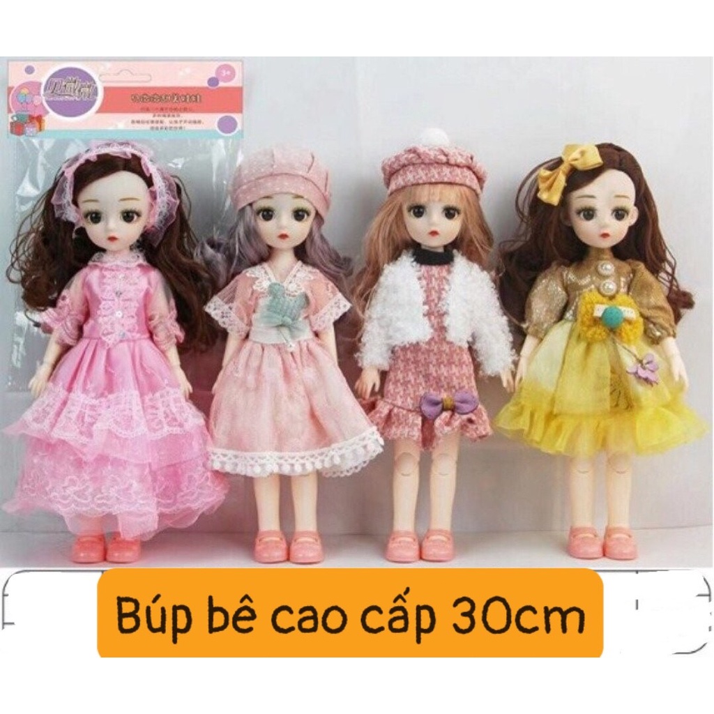 [Hộp lớn] Đồ chơi thay đổi trang phục búp bê cho bé gái