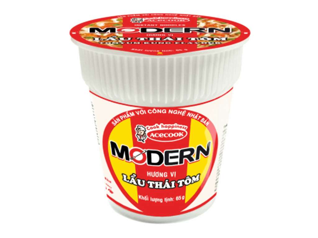 Mì Modern lẩu Thái tôm ly 65g