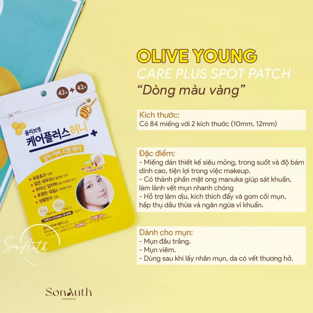 Dán mụn Olive Young Cutting Film