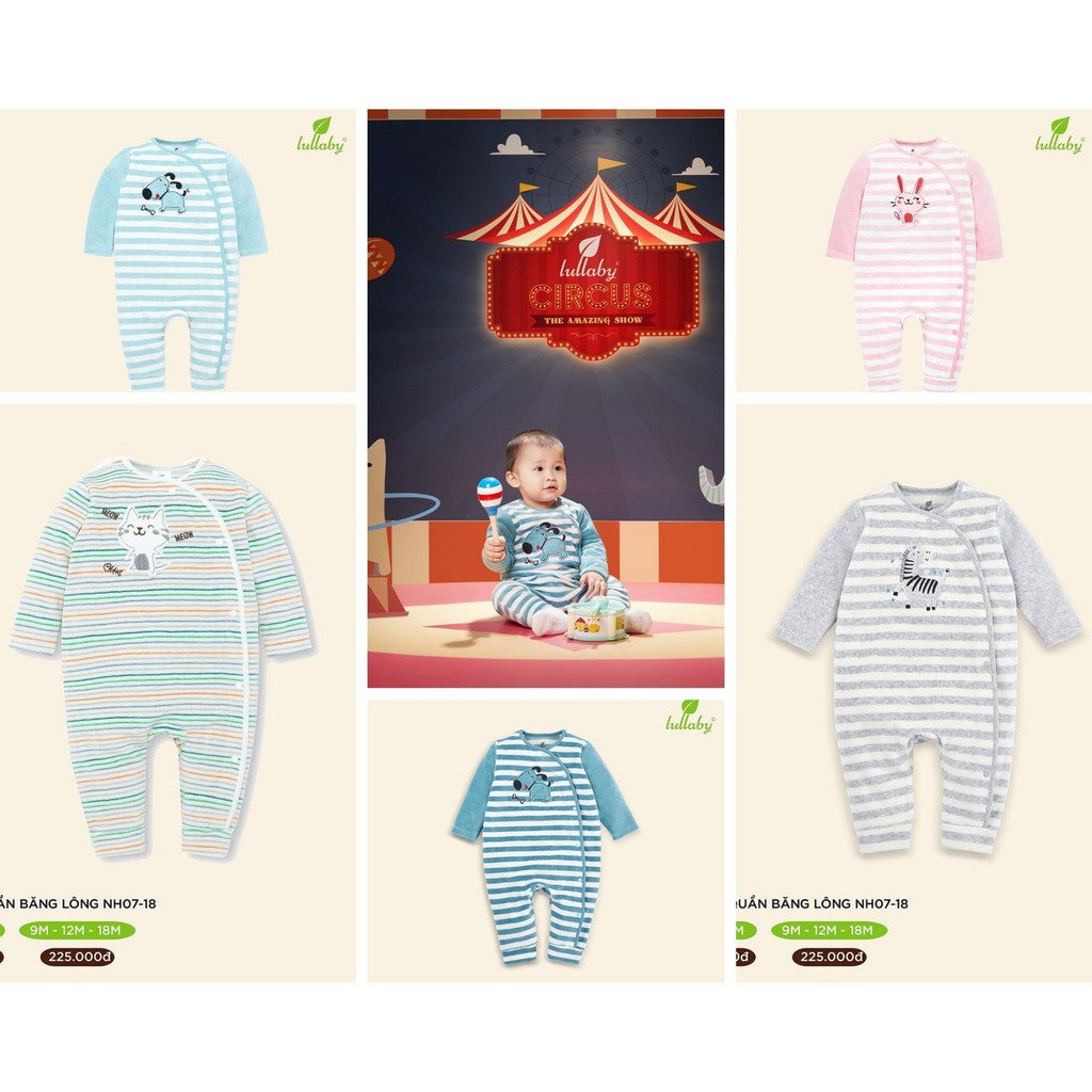 Body cài lệch băng lông Lullaby