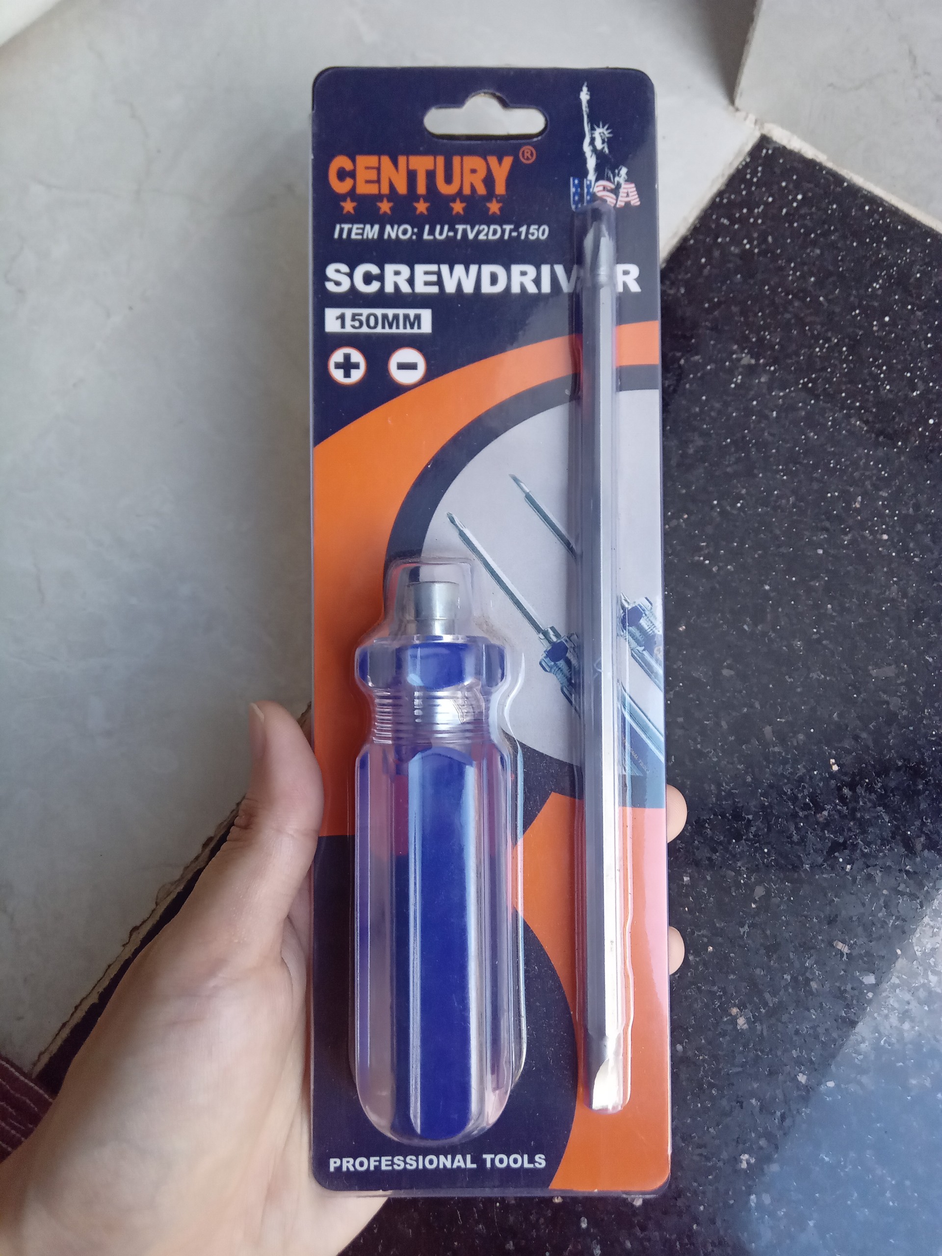 Tua vít 2 đầu cán trong century chính hãng