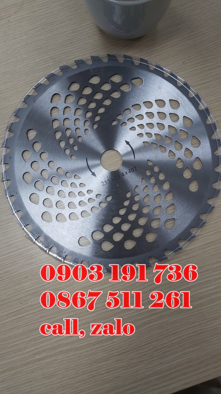 Lưỡi cắt cỏ tròn răng cưa siêu sắc bén