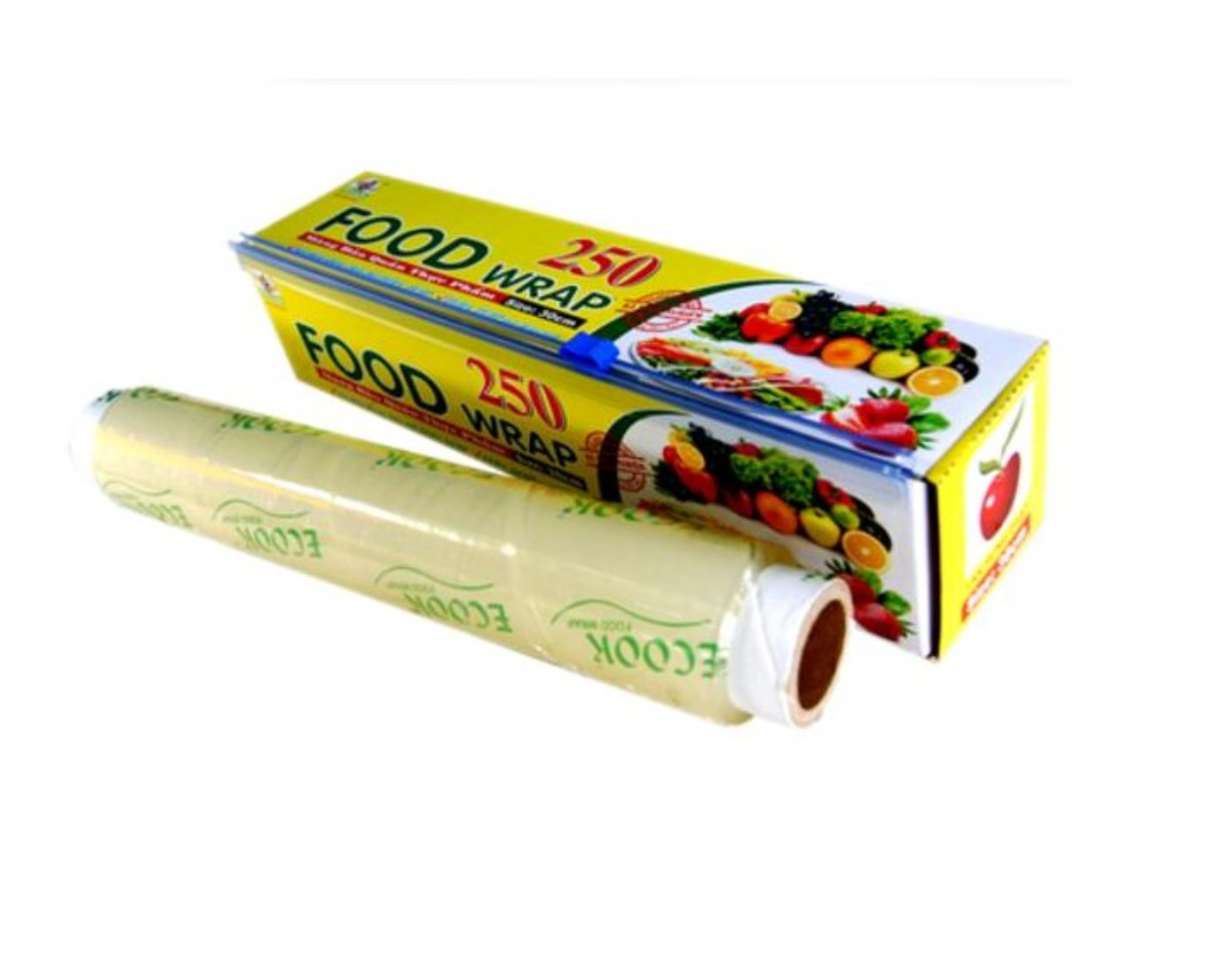 (Giao hỏa tốc) Màng bọc thực phẩm Ecook P250 30cmx150Yard (mua tại ptptshop)