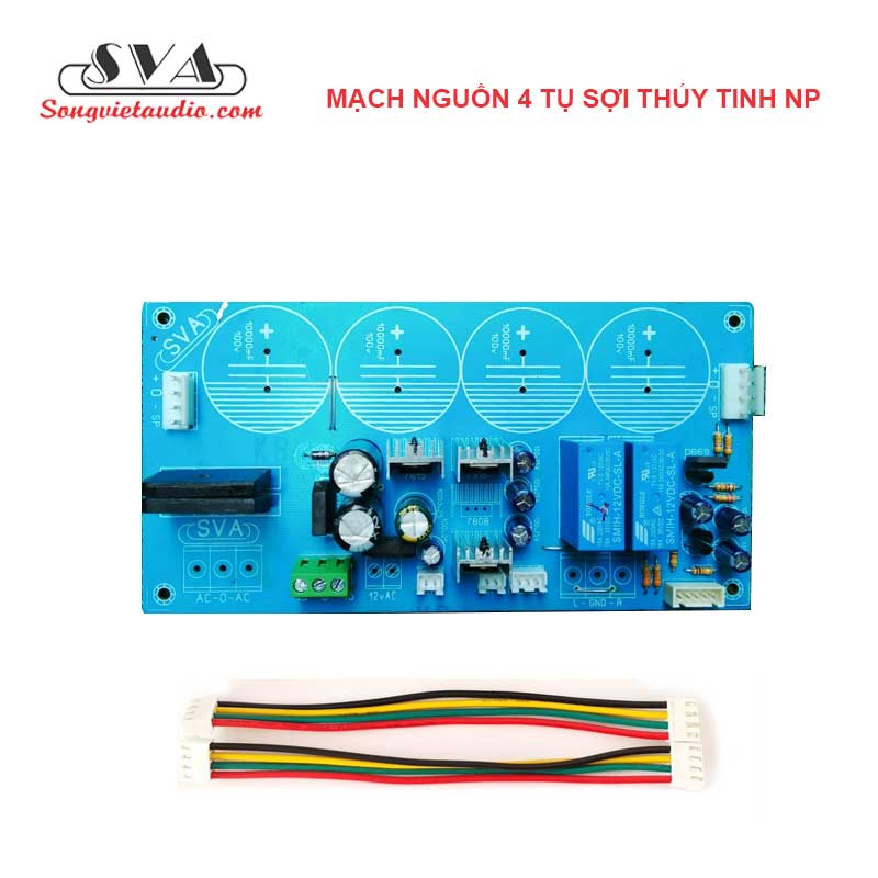MẠCH NGUỒN 4 TỤ SỢI THỦY TINH (2 KÊNH) -  1 MẠCH