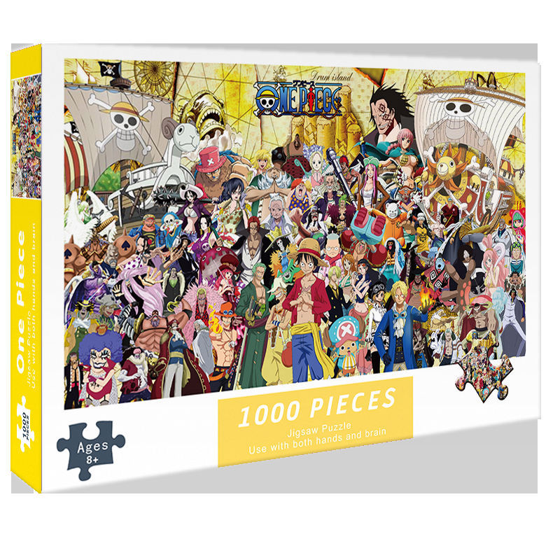 Tranh xếp hình 1000 mảnh One Piece jigsaw puzzle