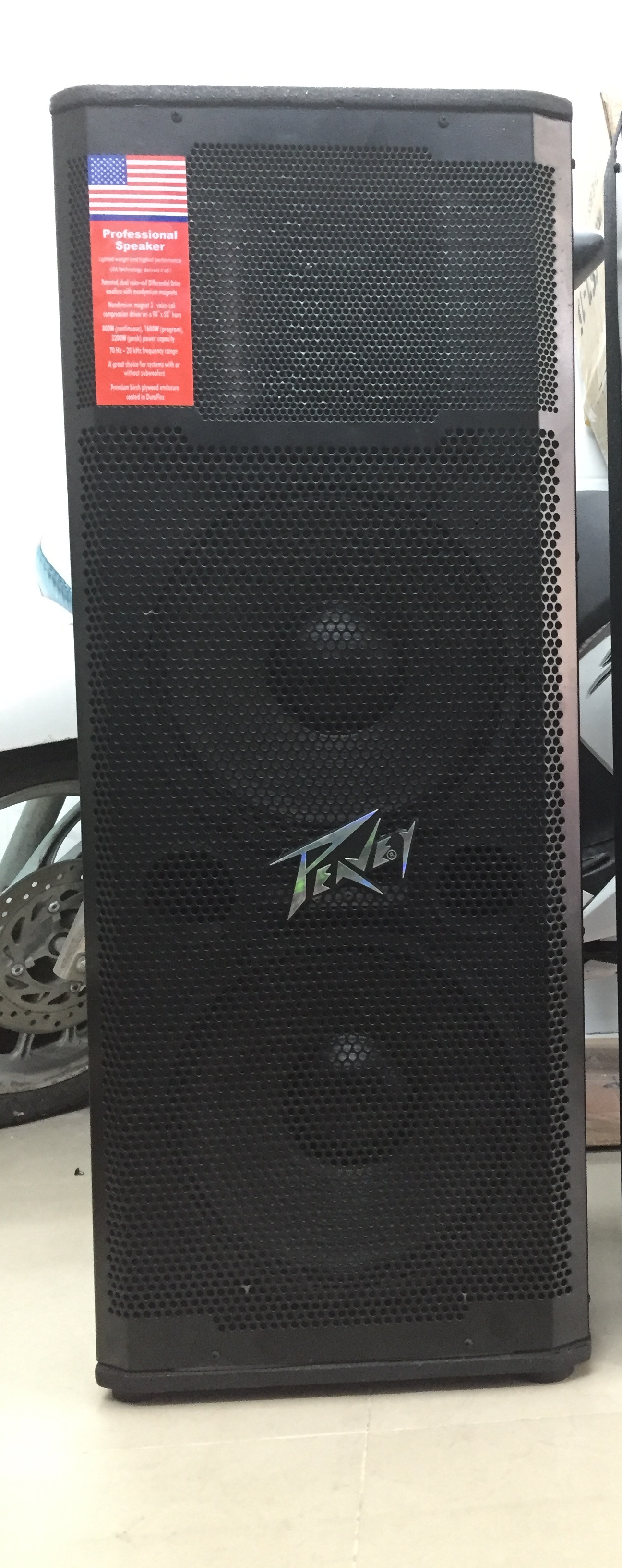 1 CÁI LOA PEVEAY THÙNG SƠN BASS 4 TẤC GIÁ RẼ