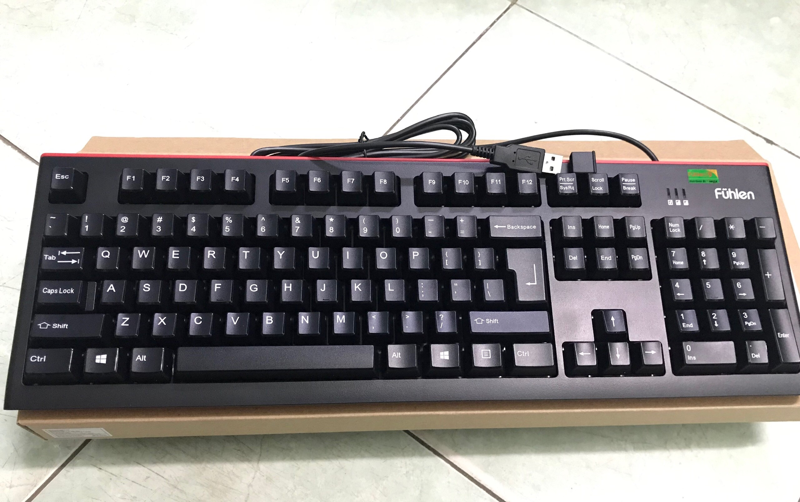 (maytinhsaobac) Bàn phím Fuhlen L500S mới 100%