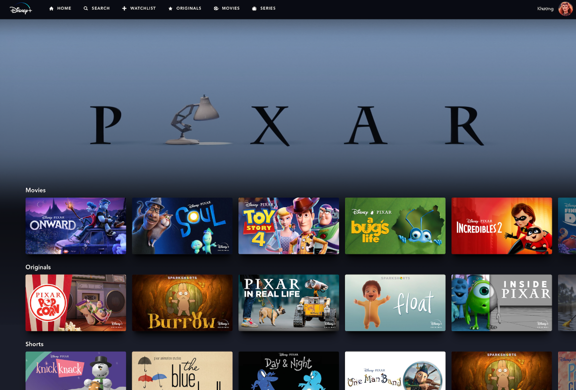 Tài khoản DisneyPlus