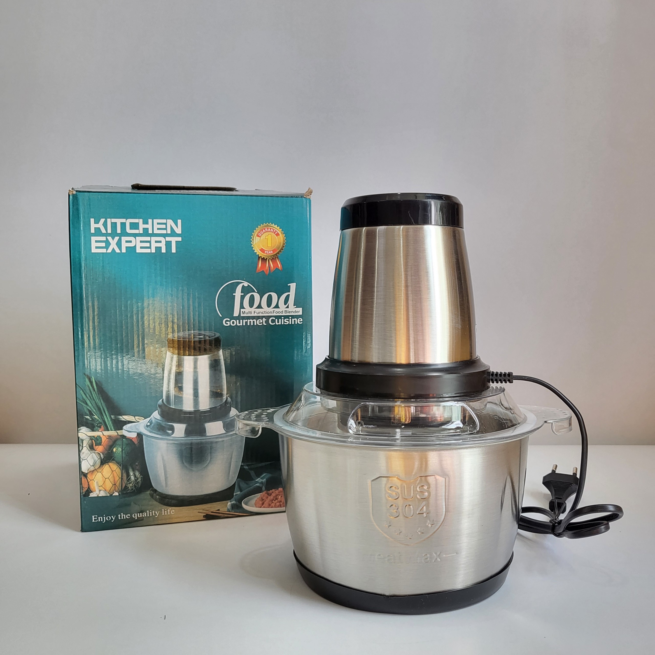 Máy Xay Thịt Kitchen Expert Cối Inox Đa Năng
