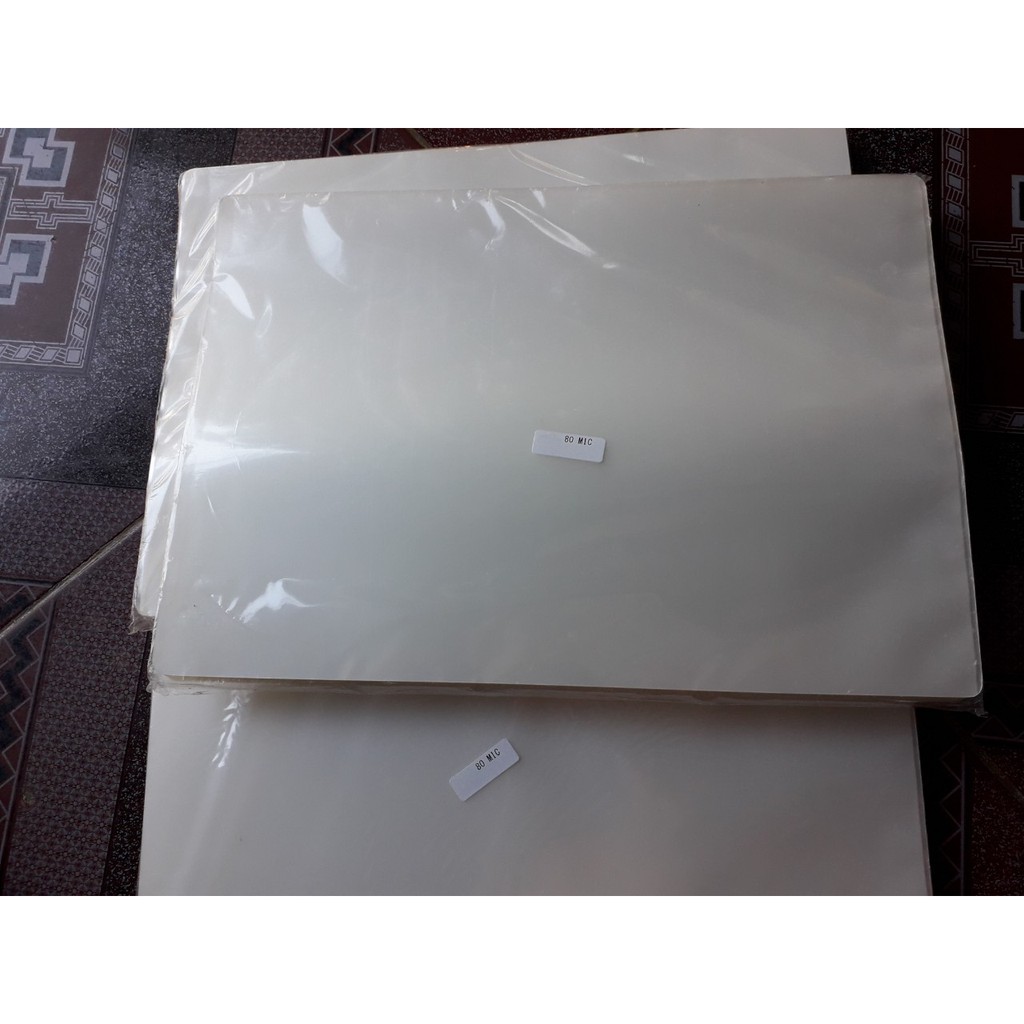 Màng Ép Plastic 80Mic A4 - Giấy Ép Ảnh A4 80Mic