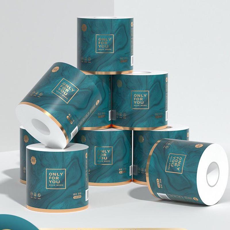 Khăn giấy lụa 4 lớp có lõi mềm mịn và dai (dạng cuộn)