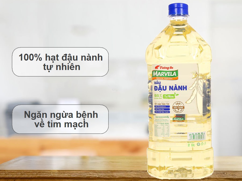 [Siêu thị WinMart] - Dầu đậu nành TƯỜNG AN Marvela 2L