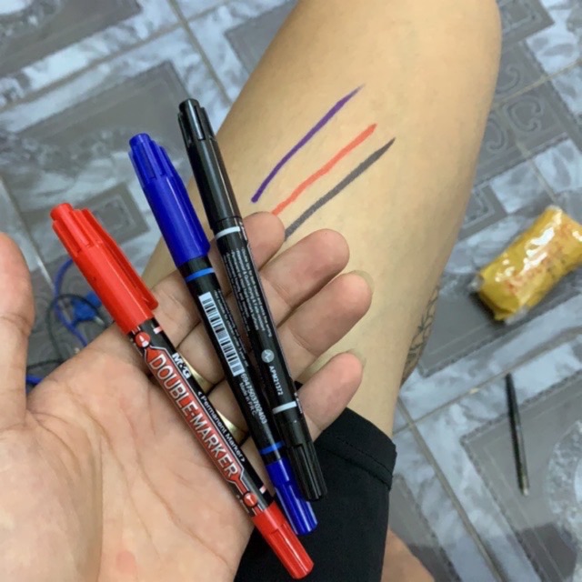 Bút vẽ trên da lau không trôi