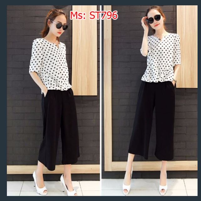[4.4 Hoàn tiền 15%]Áo kiểu cổ V thời trang – MS0082A