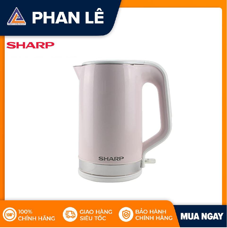 Bình đun siêu tốc Sharp EKJ-17EVPS 1.8 lít (4 màu)