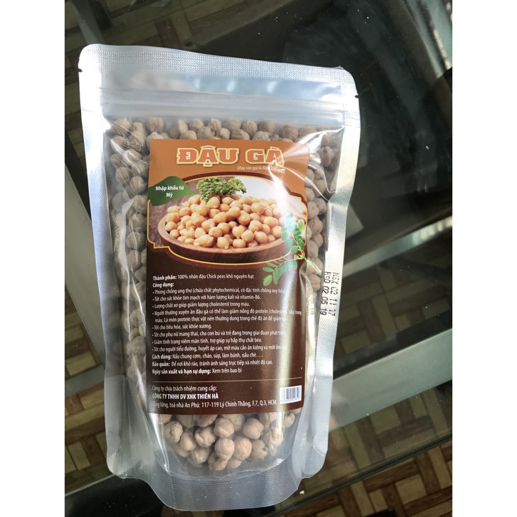 Đậu gà mỹ nguyên hạt túi 500g