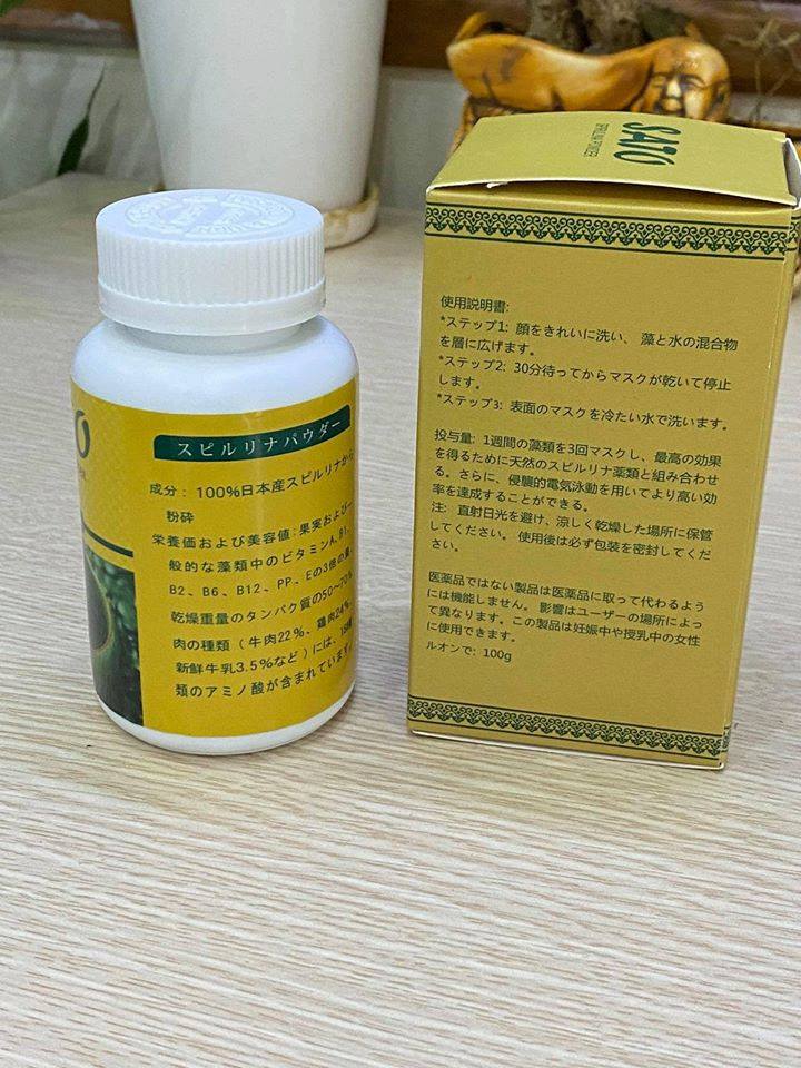 TẢO XOẮN SATO NHẬT BẢN