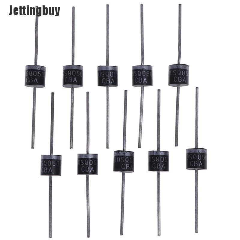 Jettingbuy 10 Cái Đi-ốt CHỈNH LƯU Schottky 10SQ050 10A 50V Mới Cho Tấm Pin Mặt Trời